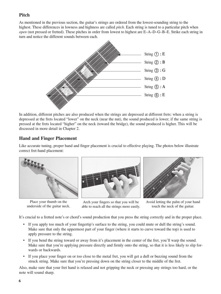 Teach Yourself to Play Guitar: A Quick and Easy Introduction for Beginners,New