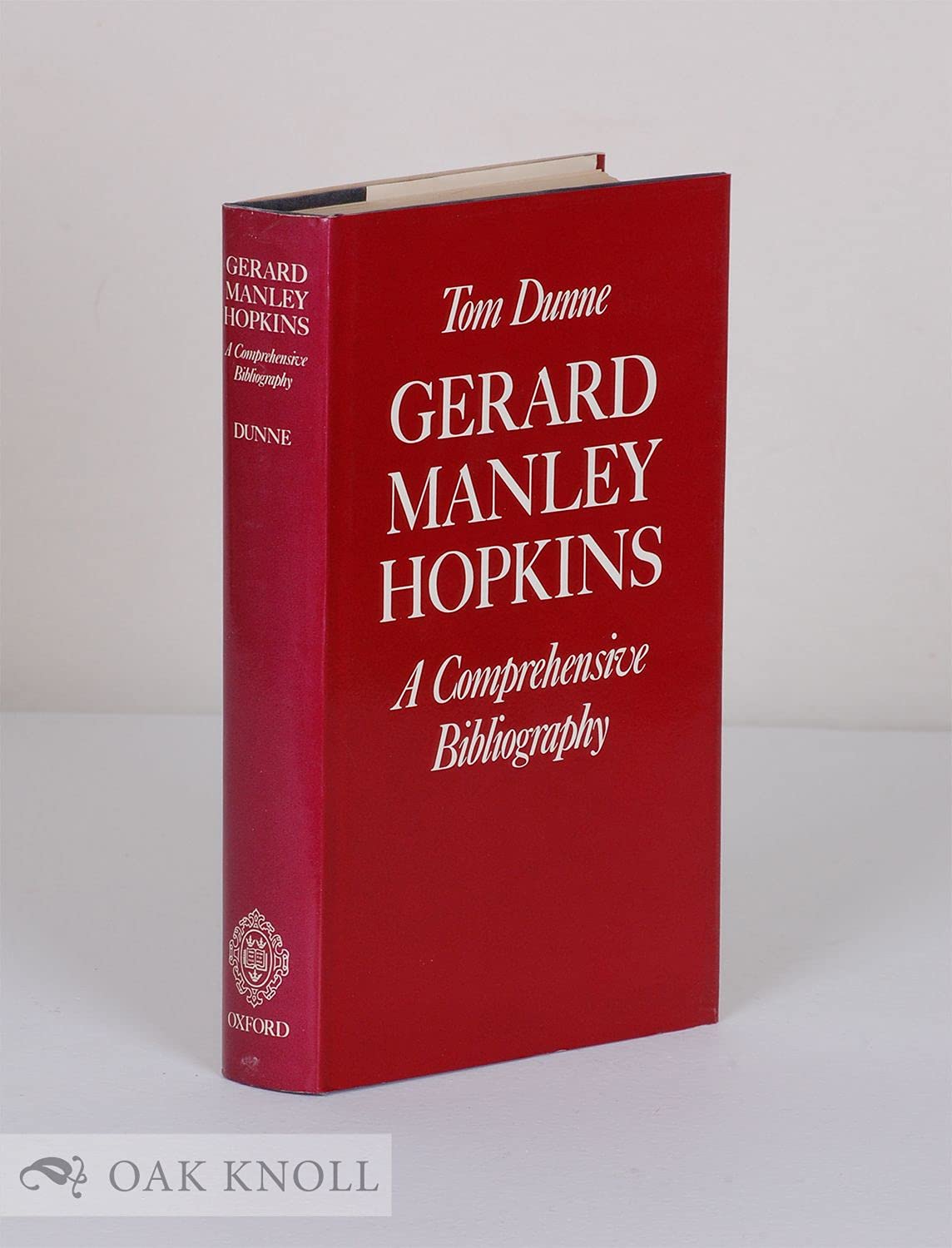 Gerard Manley Hopkins: A comprehensive bibliography,Used