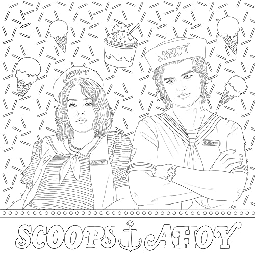 Stranger Things: The Official Coloring Book,Used