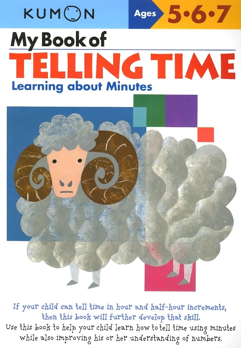 Kumon My Book Of Telling Time: Learning About Minutes (Kumon Workbooks),Used