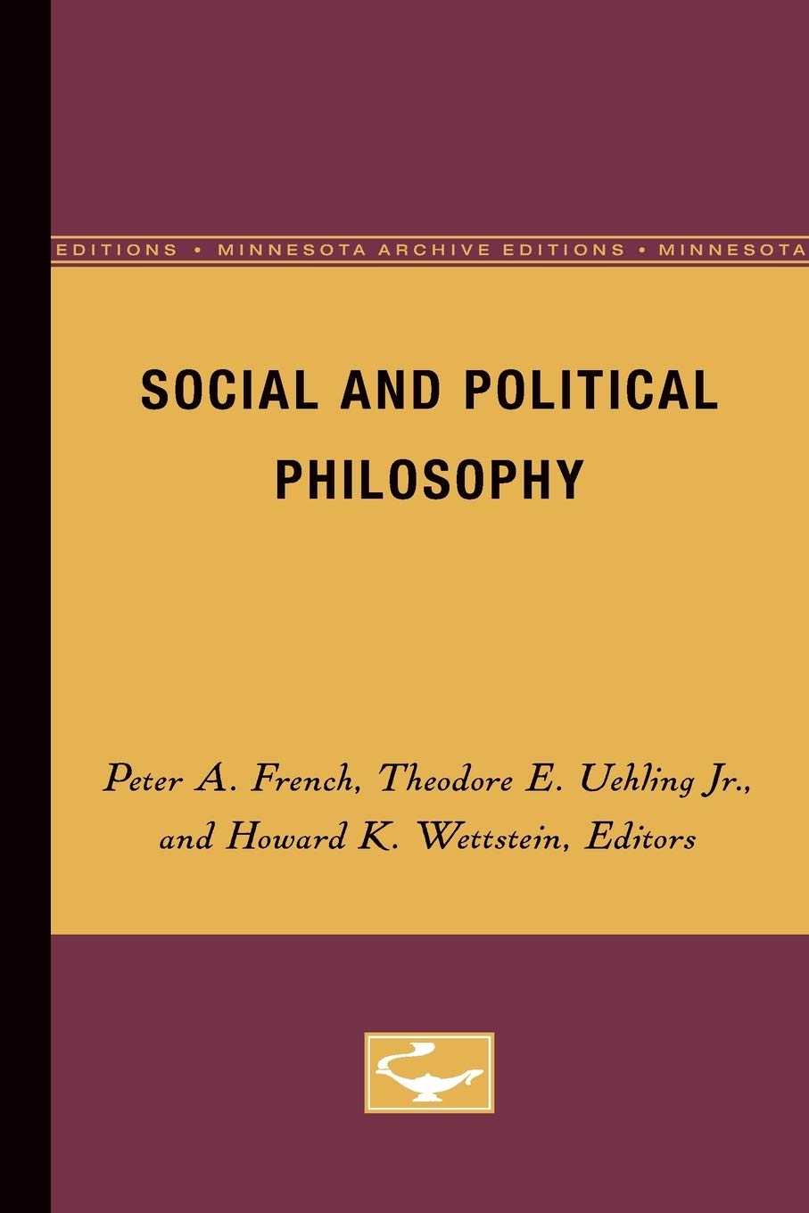 Midwest Studies In Philosophy Vii 1982 : Social And Political Philosophy,Used