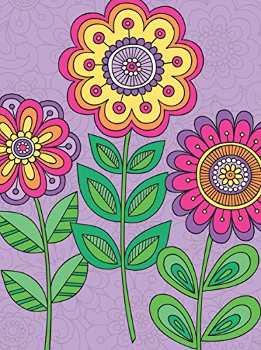 Notebook Doodles Flowers Journal: Lined Journal (Quiet Fox Designs) You Are Beautiful! 128 Page Personal Diary for Tweens featur,Used