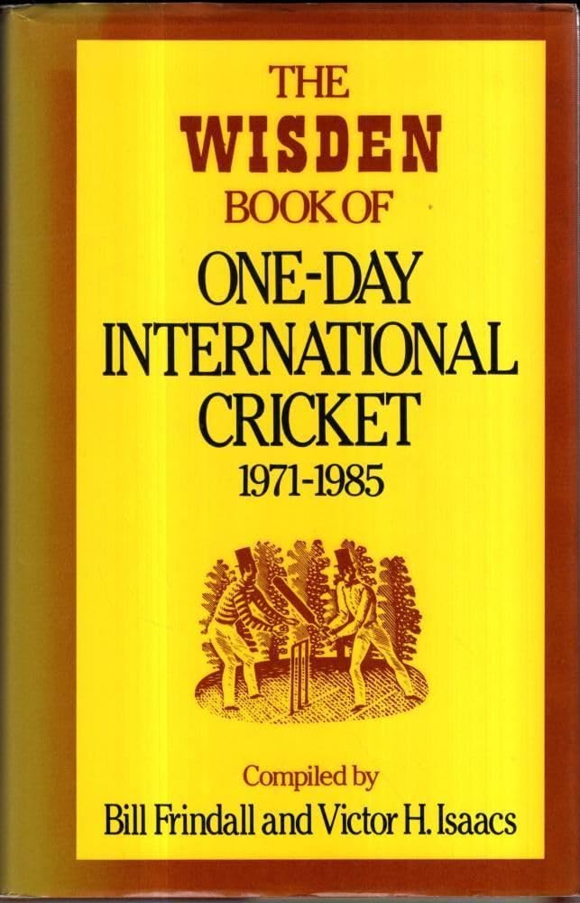 The Wisden Book Of Oneday International Cricket 19711985,Used