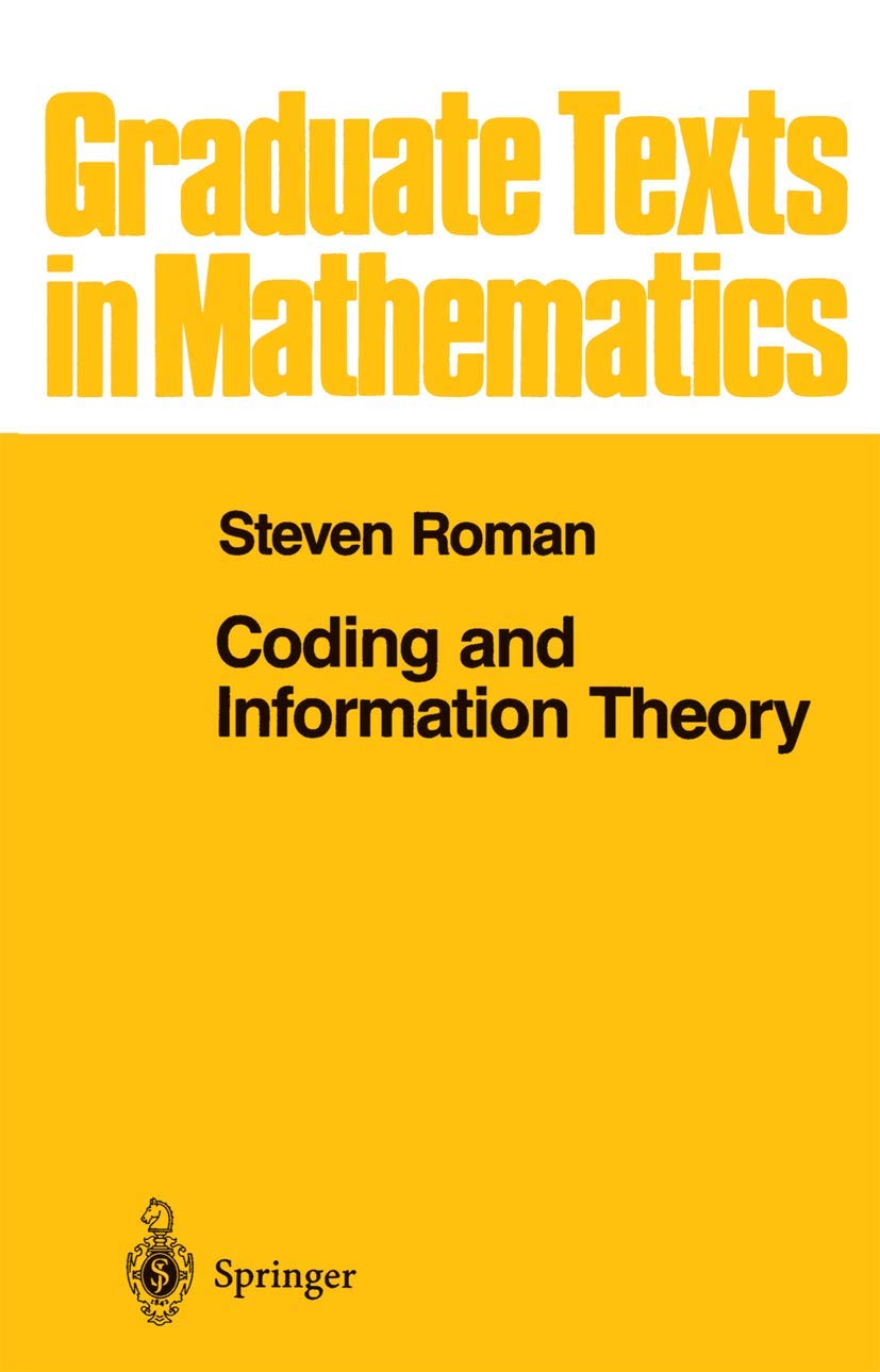 Coding and Information Theory (Graduate Texts in Mathematics, 134),Used