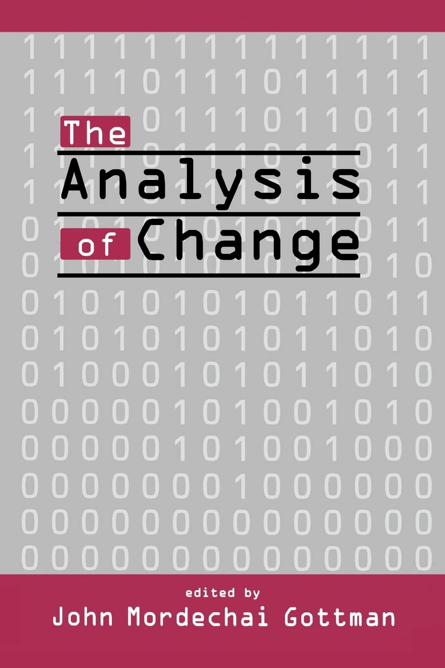The Analysis Of Change,Used