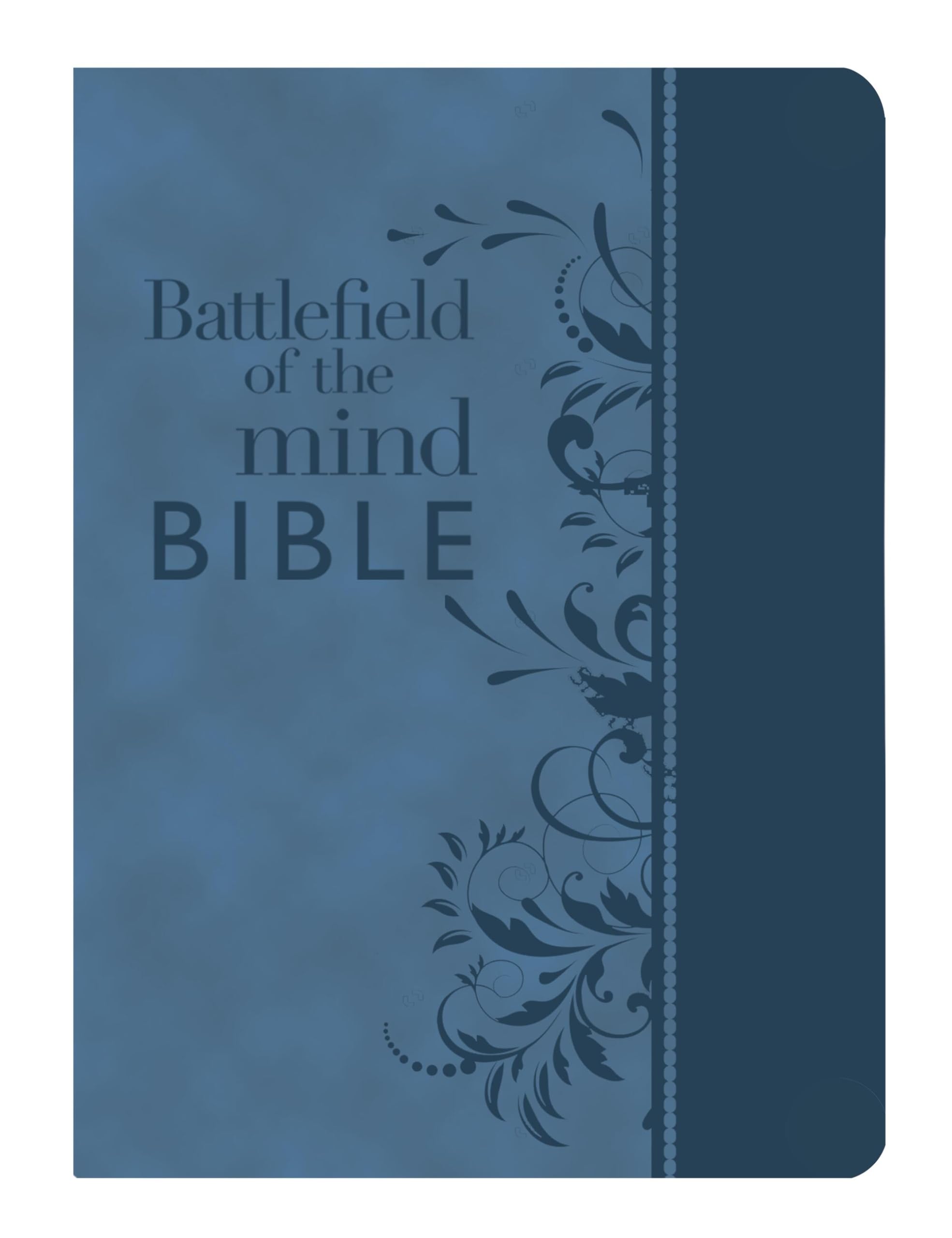Battlefield Of The Mind Bible, Blue Leatherluxe: Renew Your Mind Through The Power Of God'S Word