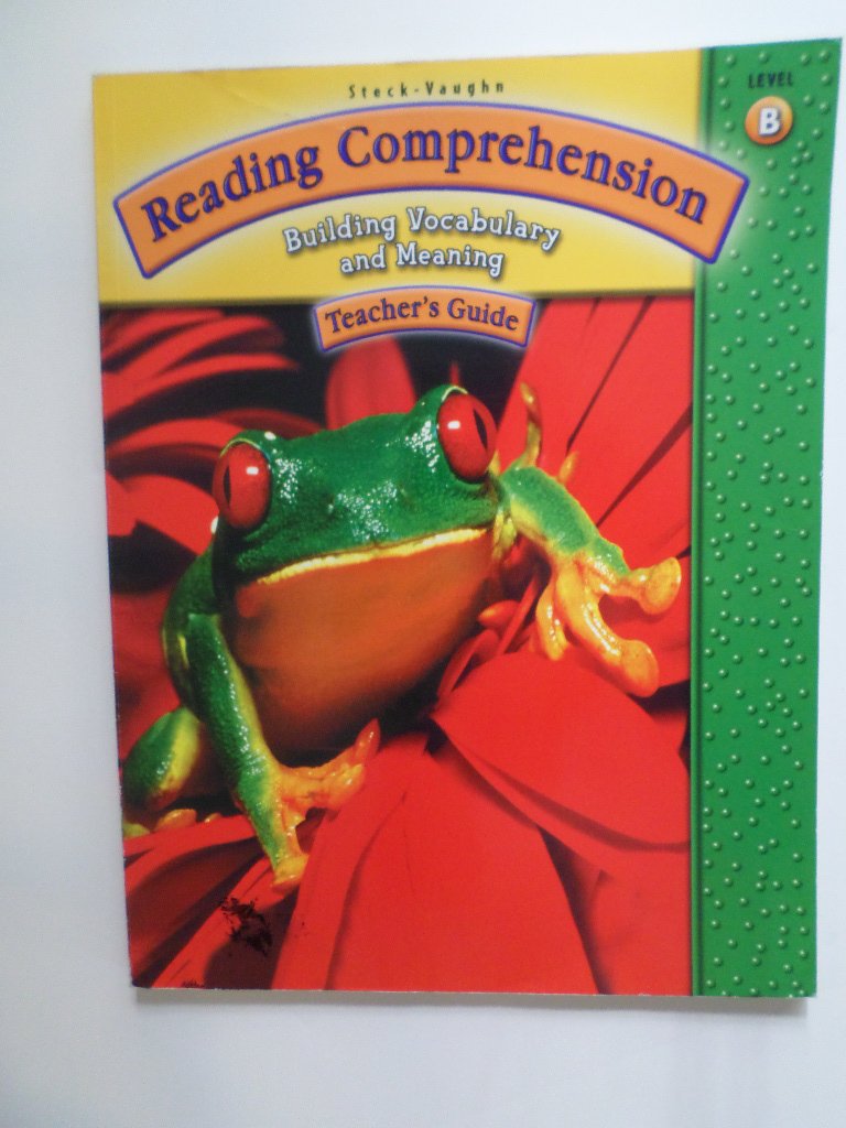 SteckVaughn Reading Comprehension: Grade 2 (Level B) 2003 Teacher's Guide,Used