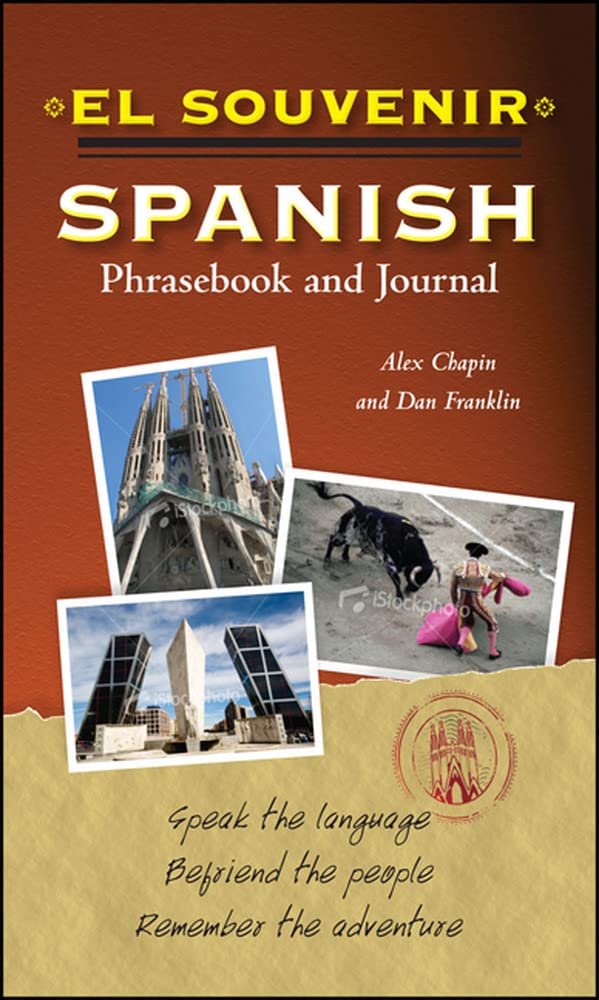El Souvenir Spanish Phrasebook and Journal,New