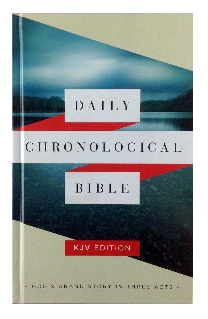 Daily Chronological Bible: KJV Edition, Hardcover,Used