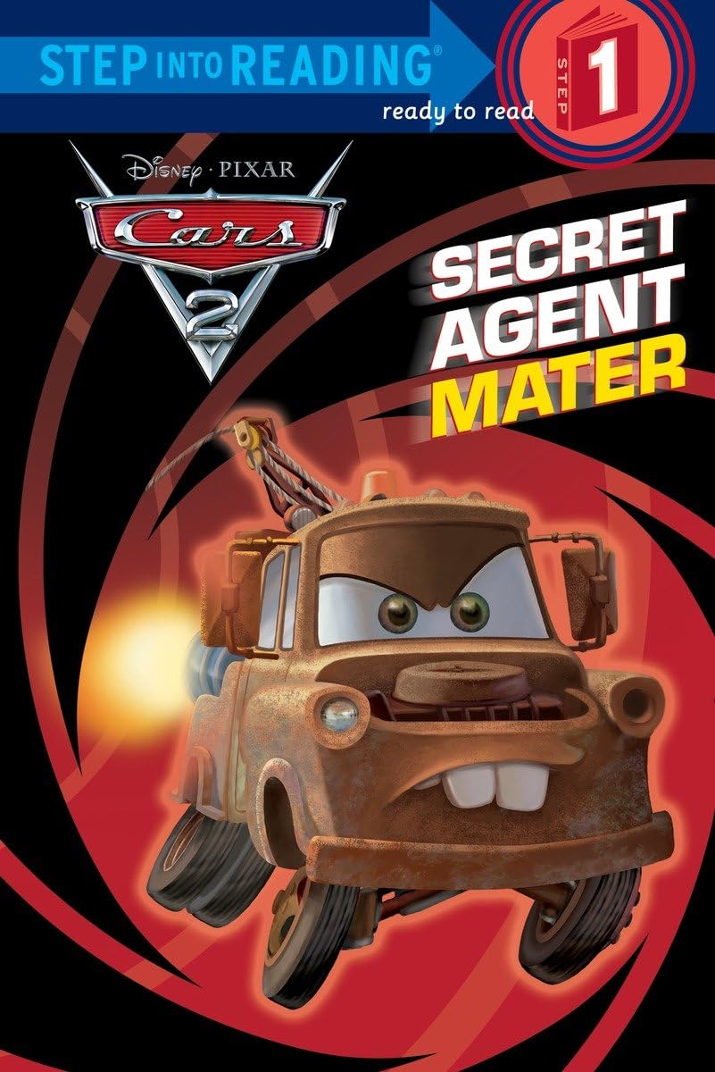 Secret Agent Mater (Disney/Pixar Cars 2) (Step into Reading),Used