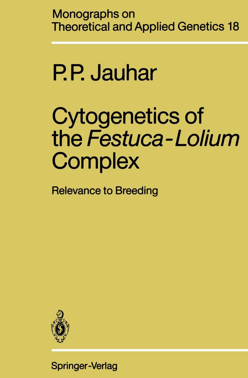 Cytogenetics of the FestucaLolium Complex: Relevance to Breeding (Monographs on Theoretical and Applied Genetics, 18),Used