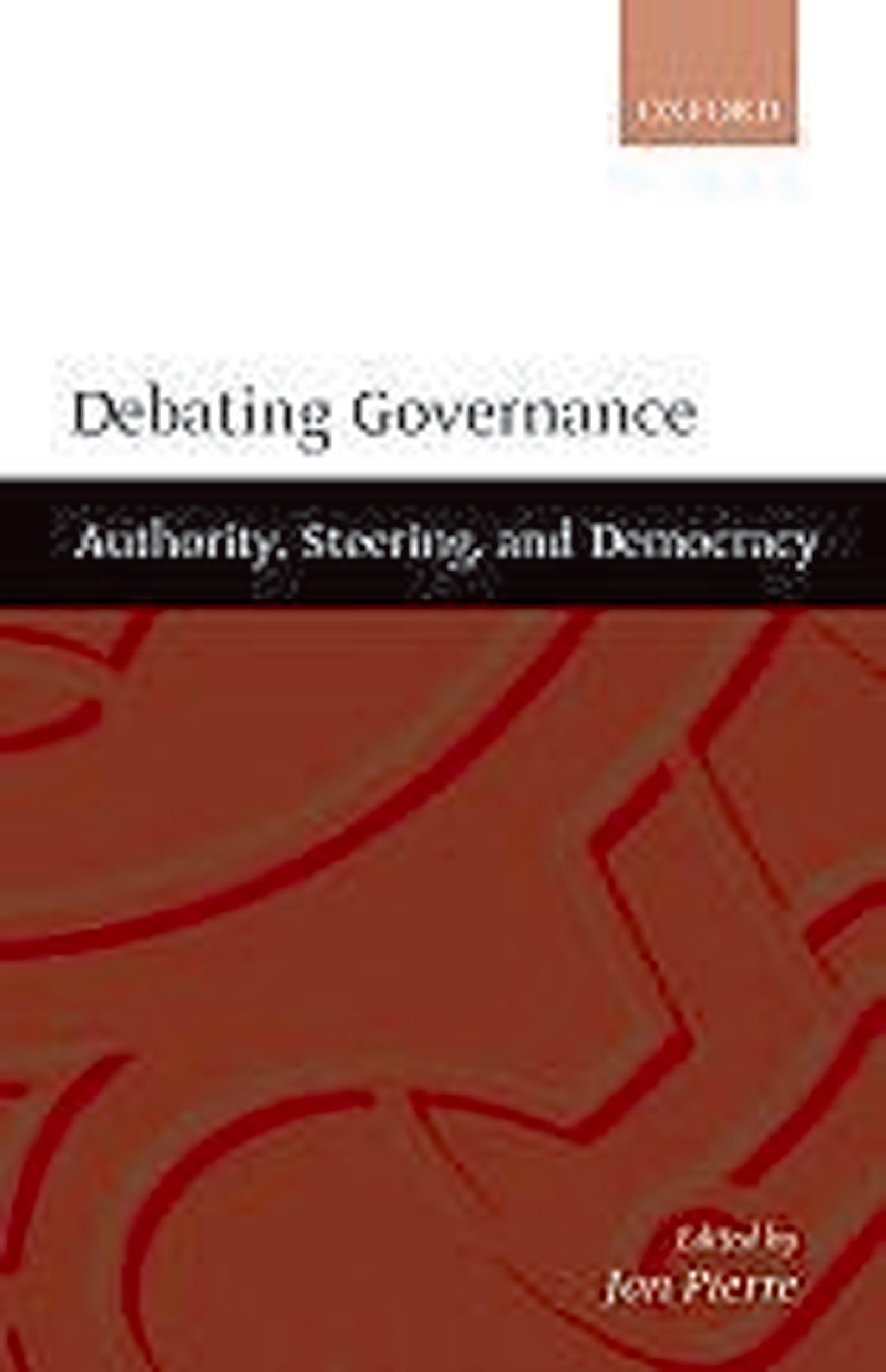 Debating Governance: Authority, Steering, And Democracy,Used