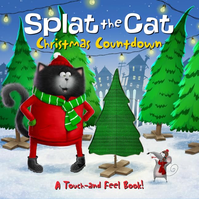 Splat the Cat: Christmas Countdown: A Christmas Holiday Book for Kids,Used