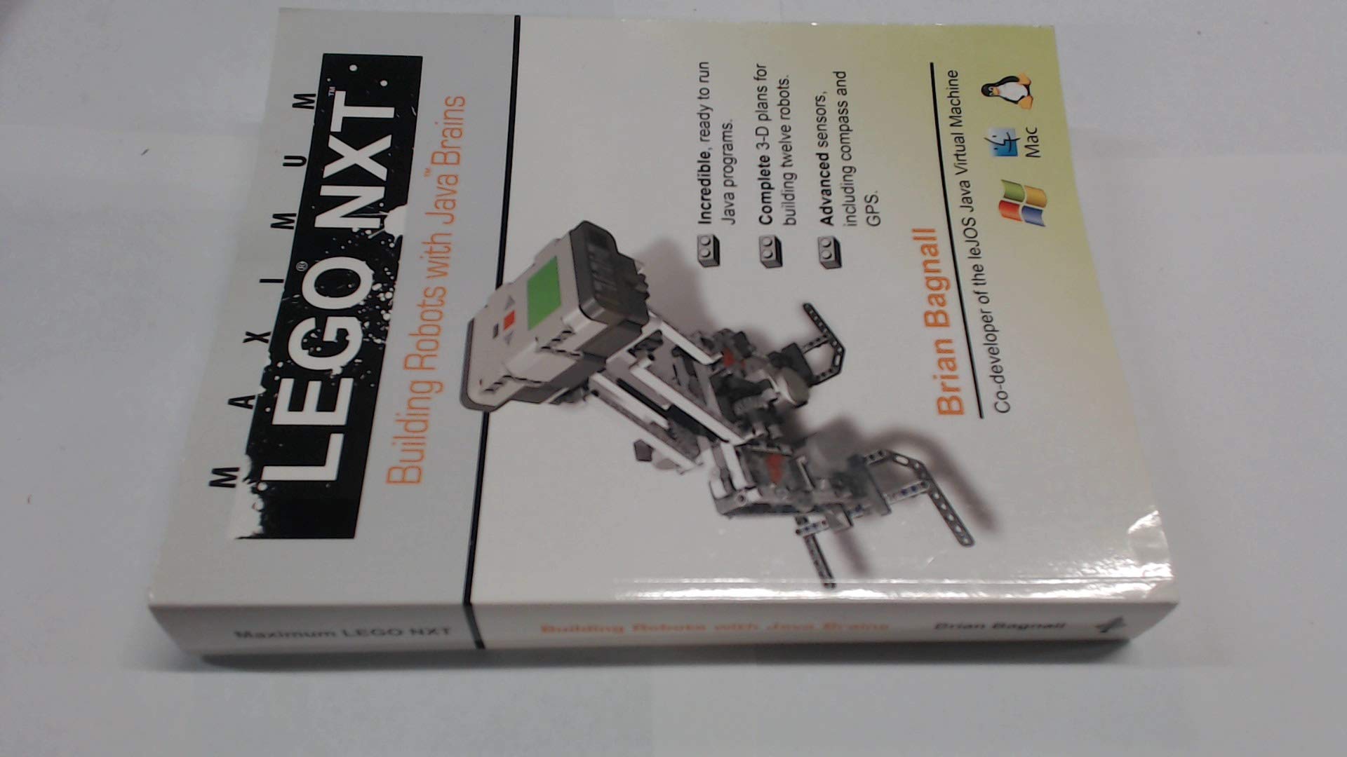 Maximum Lego Nxt: Building Robots With Java Brains,New