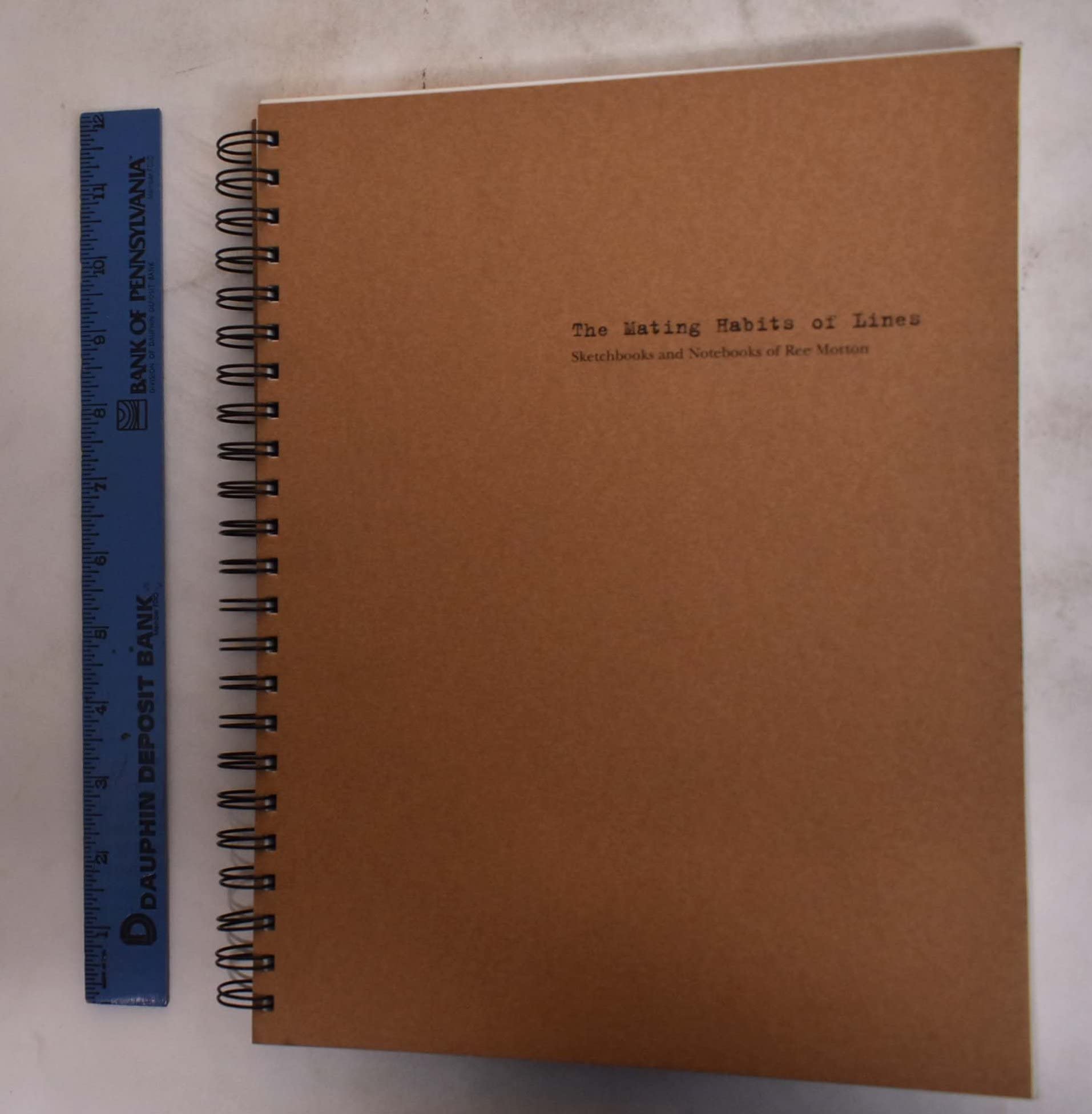 The Mating Habits of Lines: Sketchbooks and Notebooks of Ree Morton,Used