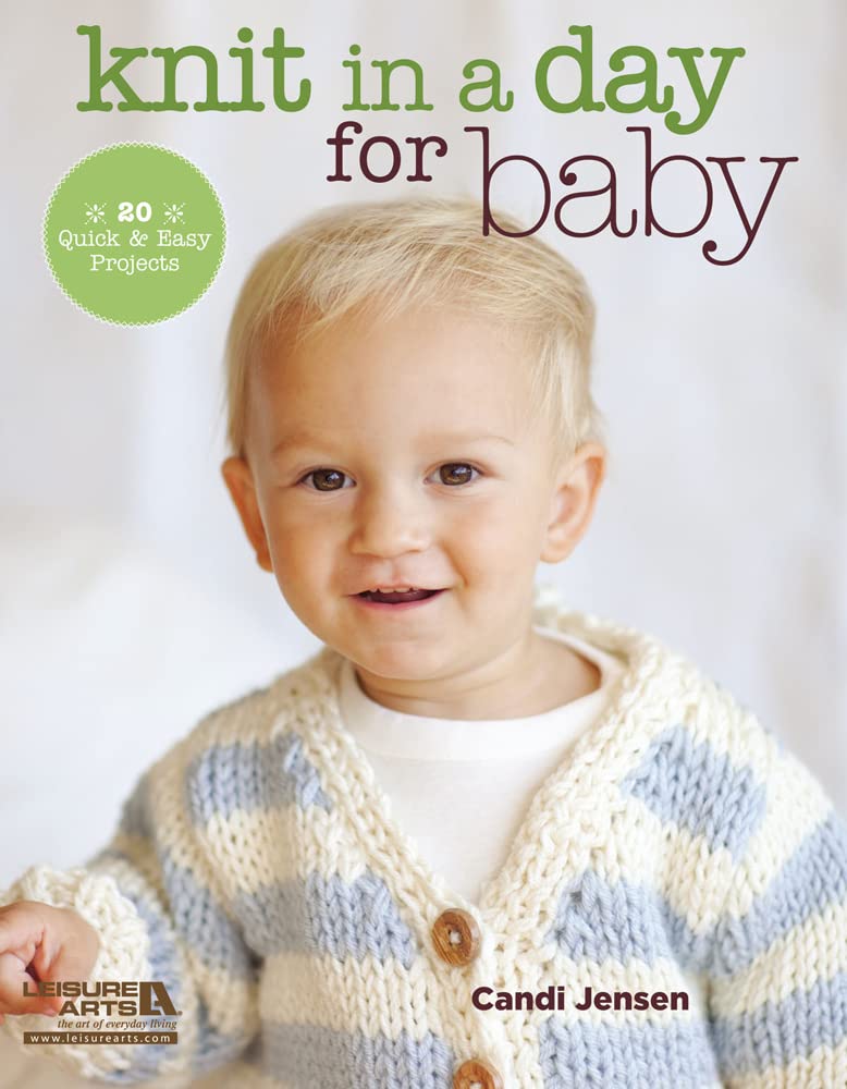 Knit In A Day For Baby: 20 Quick & Easy Projects,Used