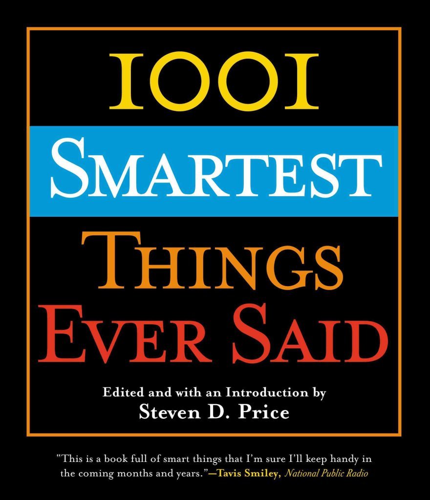 1001 Smartest Things Ever Said,Used