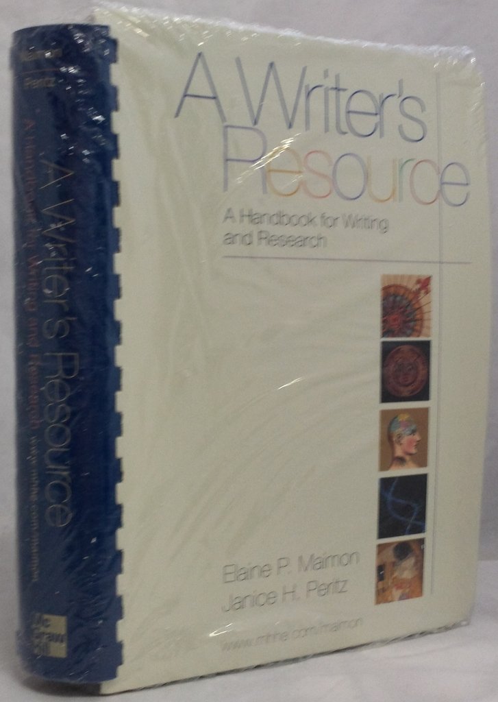 A Writer'S Resource: A Handbook For Writers And Researchers,Used