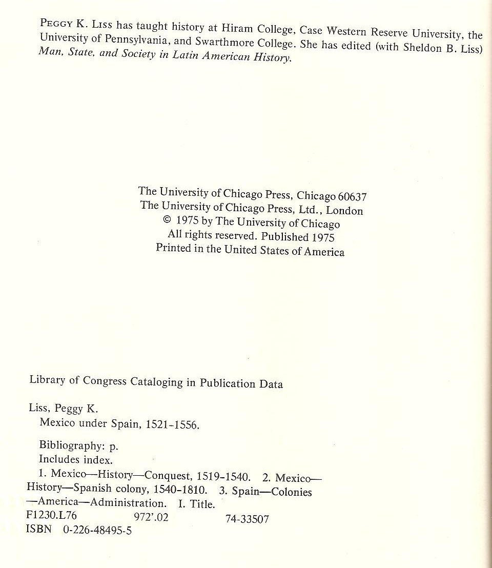 Mexico Under Spain, 15211556: Society and the Origins of Nationality,Used