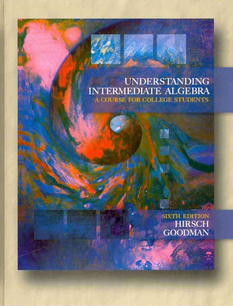 Understanding Intermediate Algebra: A Course for College Students,Used