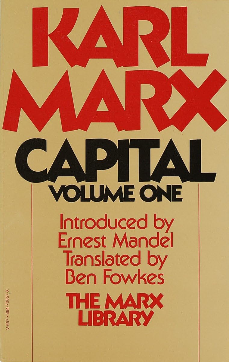 Capital: A Critique Of Political Economy, Vol. 1