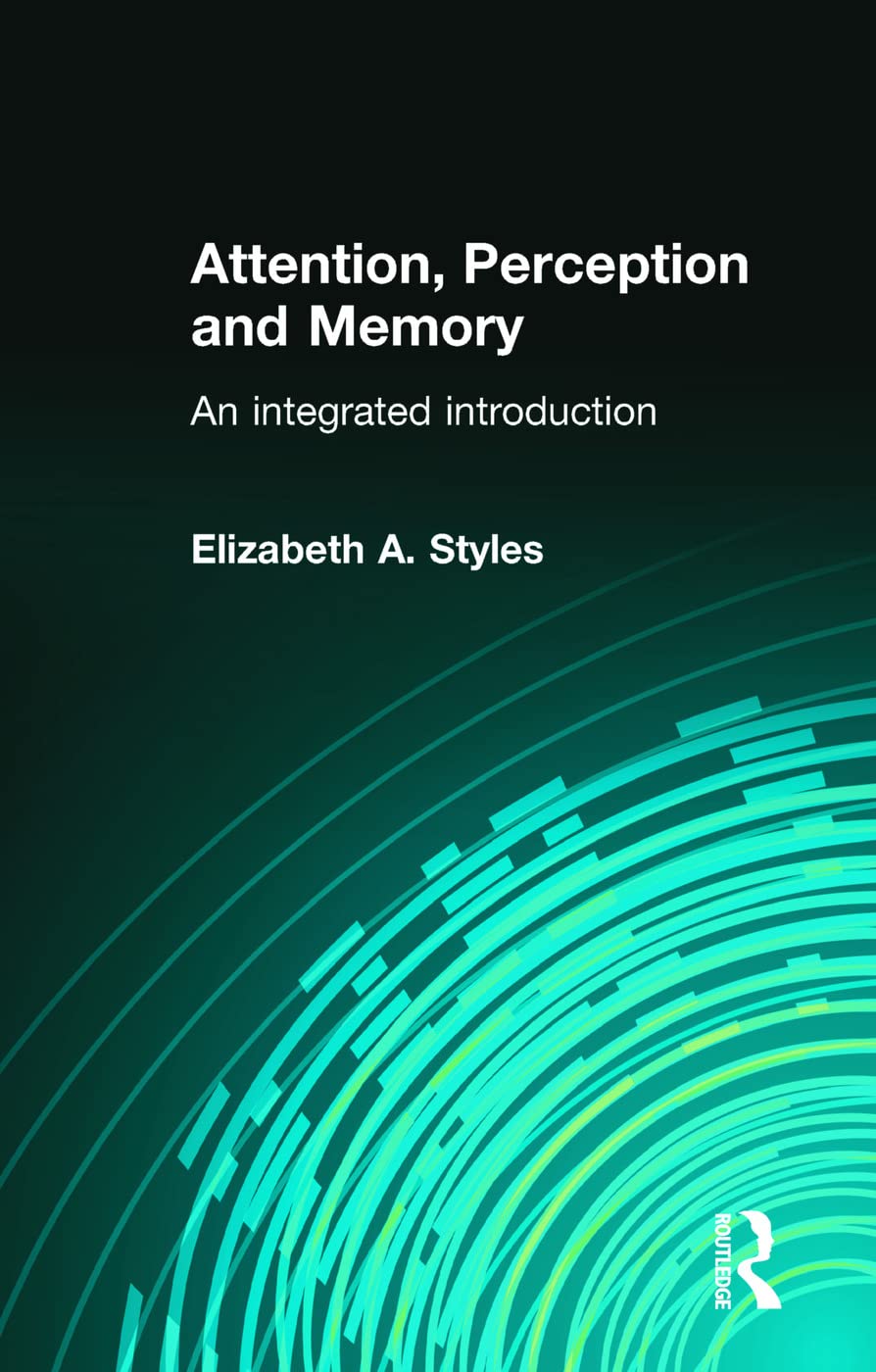 Attention, Perception and Memory (Psychology Focus),New