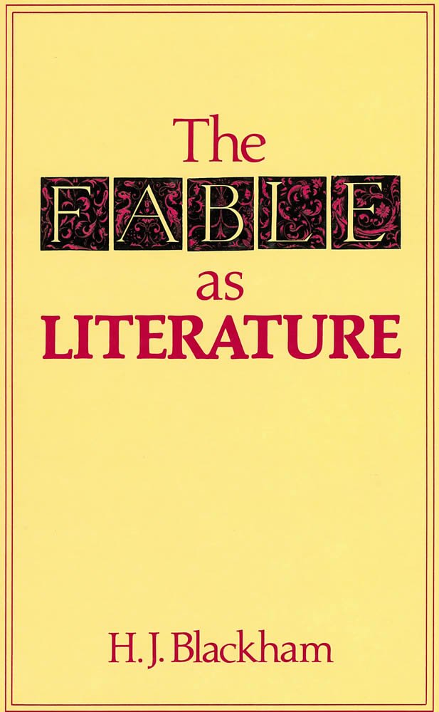The Fable As Literature,Used