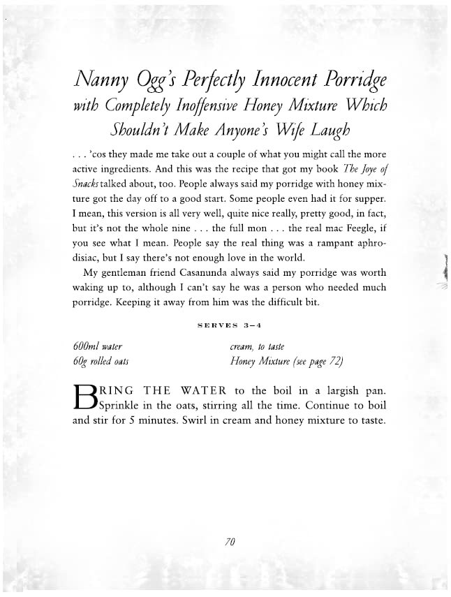 Nanny Ogg'S Cookbook: A Useful And Improving Almanack Of Information Including Astonishing Recipes From Terry Pratchett'S Discwo,Used