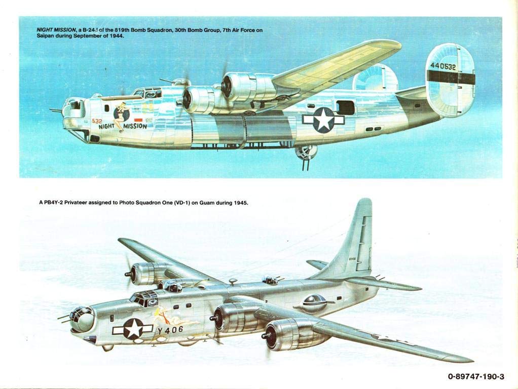 B24 Liberator in Action (Aircraft),Used