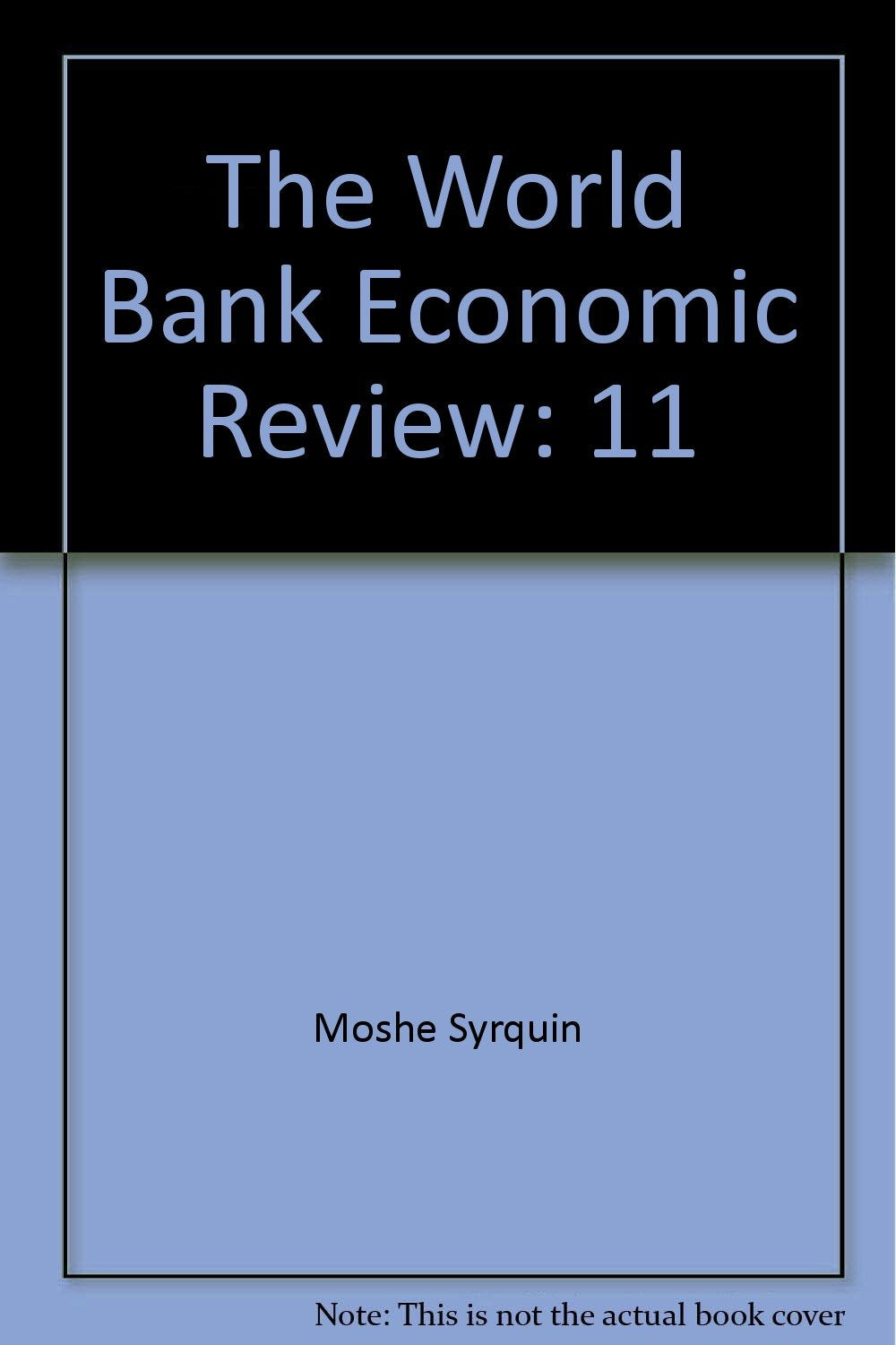 The World Bank Economic Review: 11,Used