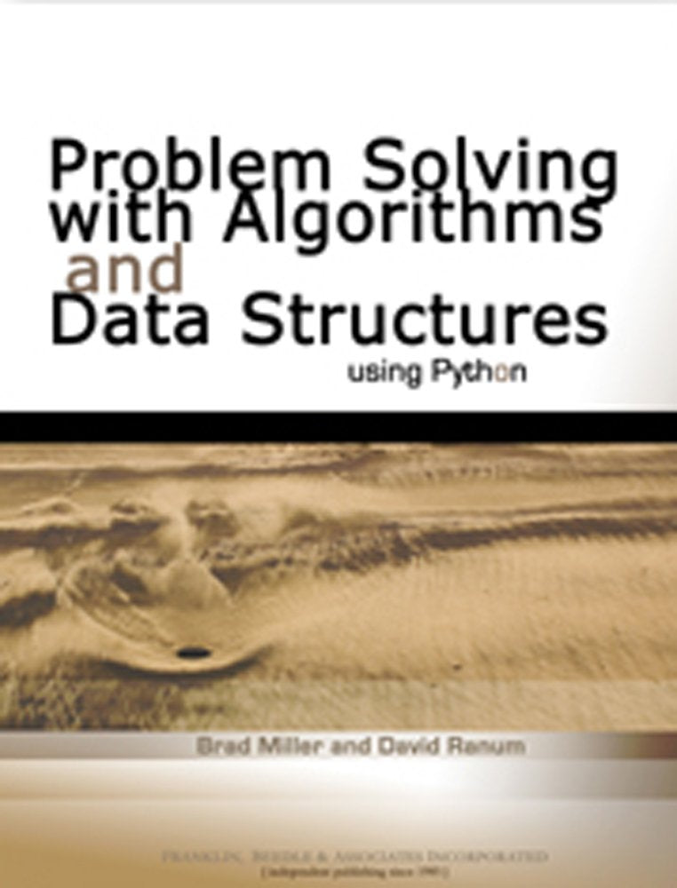 Problem Solving With Algorithms And Data Structures Using Python,Used