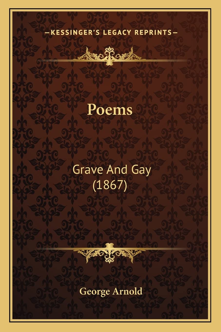 Poems: Grave And Gay (1867),Used