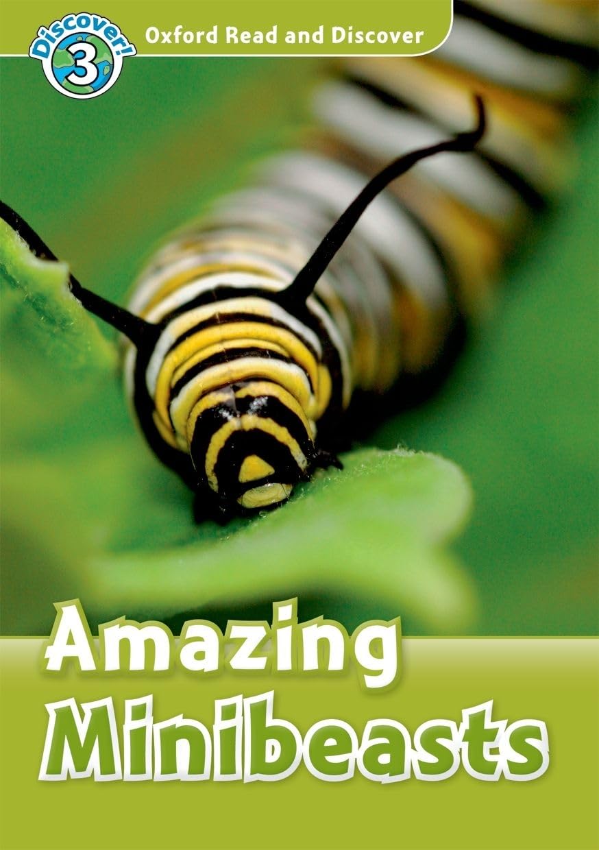 Read and Discover: Level 3: 600Word VocabularyAmazing Minibeasts Audio CD Pack (Oxford Read and Discover: Level 3),Used