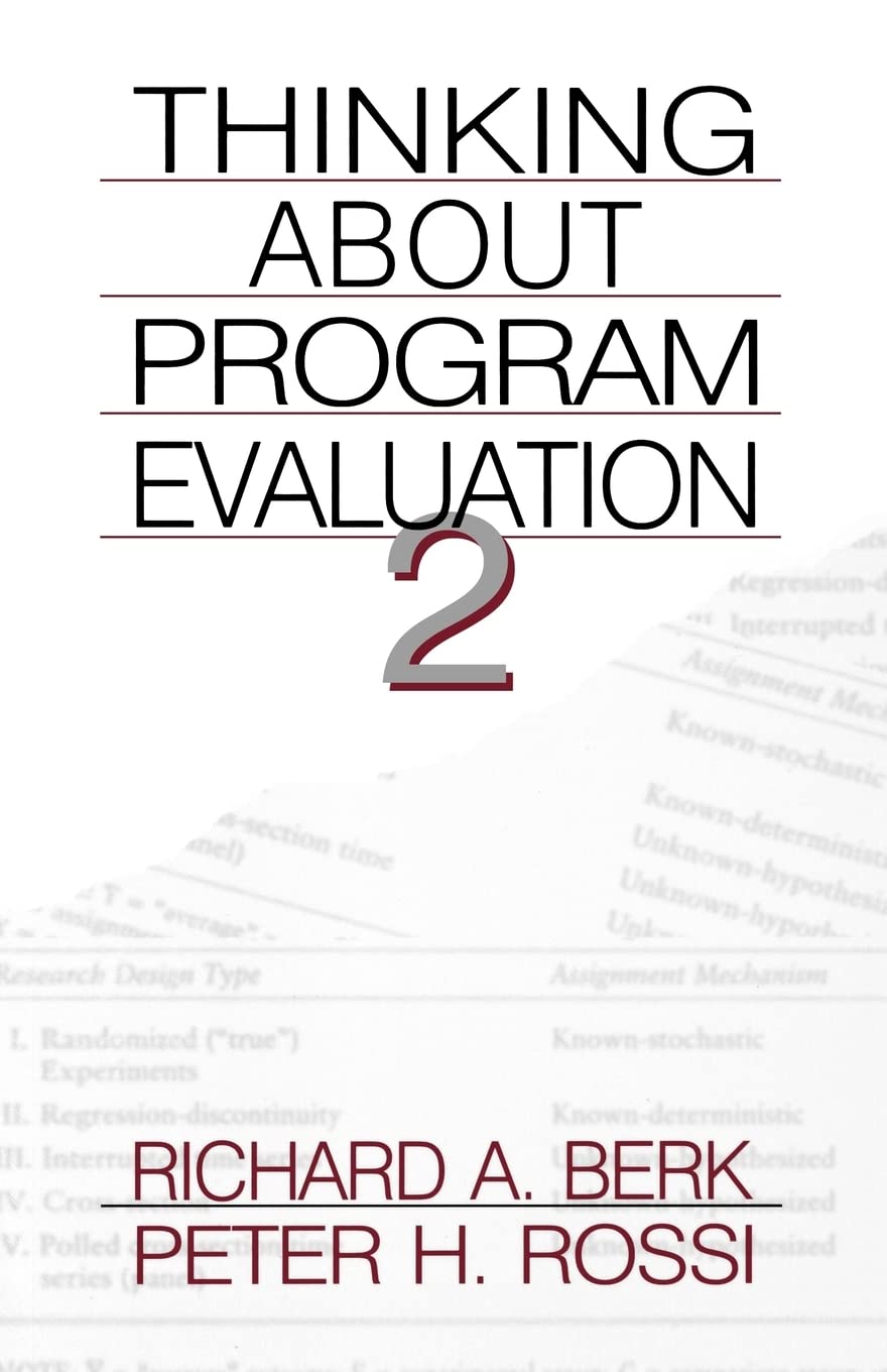 Thinking about Program Evaluation 2,Used