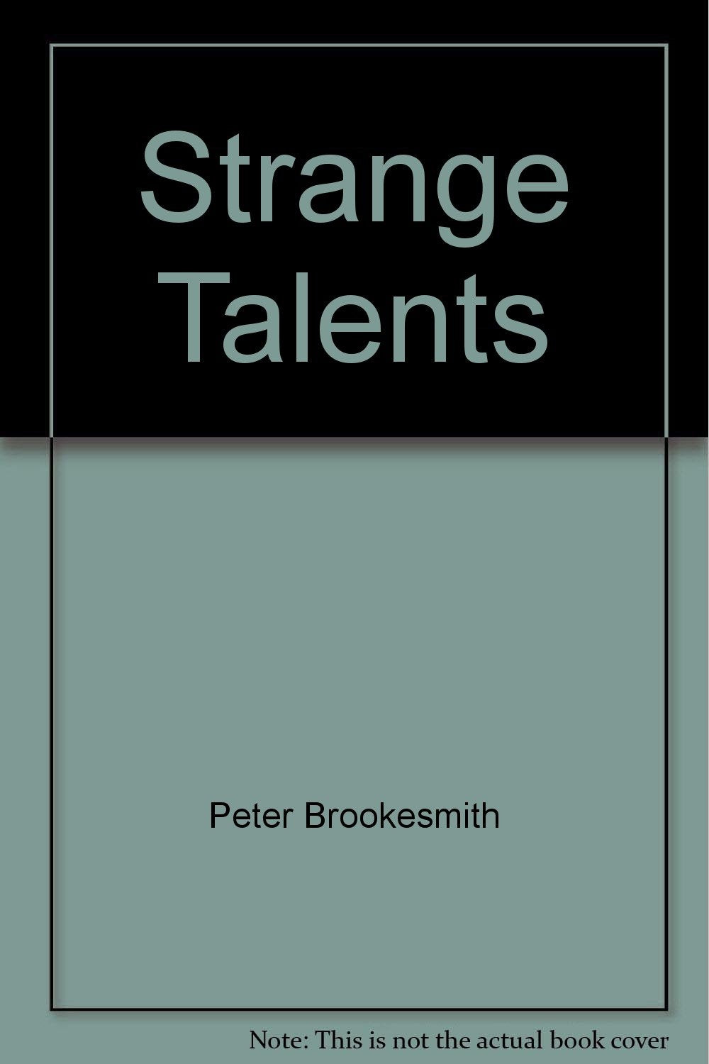 Strange Talents,Used