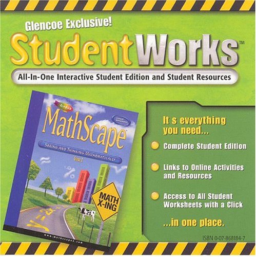 Mathscape: Seeing And Thinking Mathematically, Course 2, Studentworks (Creative Pub: Mathscape),Used