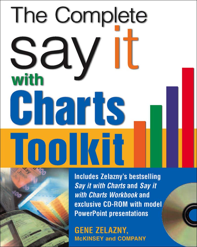 The Say It With Charts Complete Toolkit, CdRom,Used