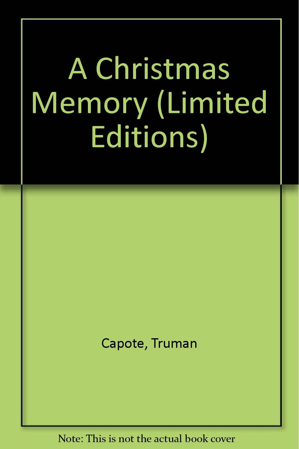 A Christmas Memory-used