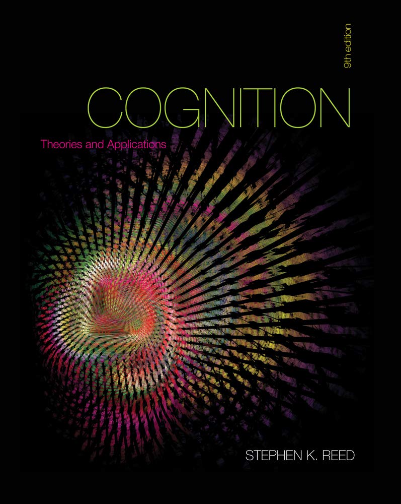 Cognition: Theories And Applications