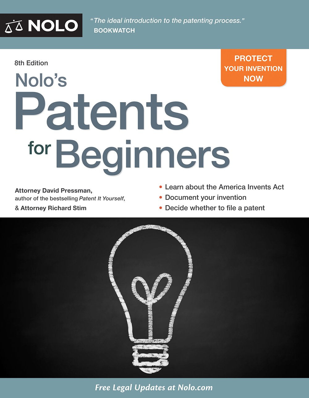 Nolo's Patents for Beginners: Quick & Legal,New