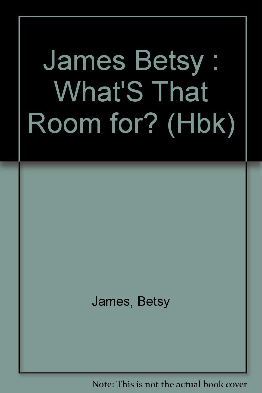 What's That Room For?,Used