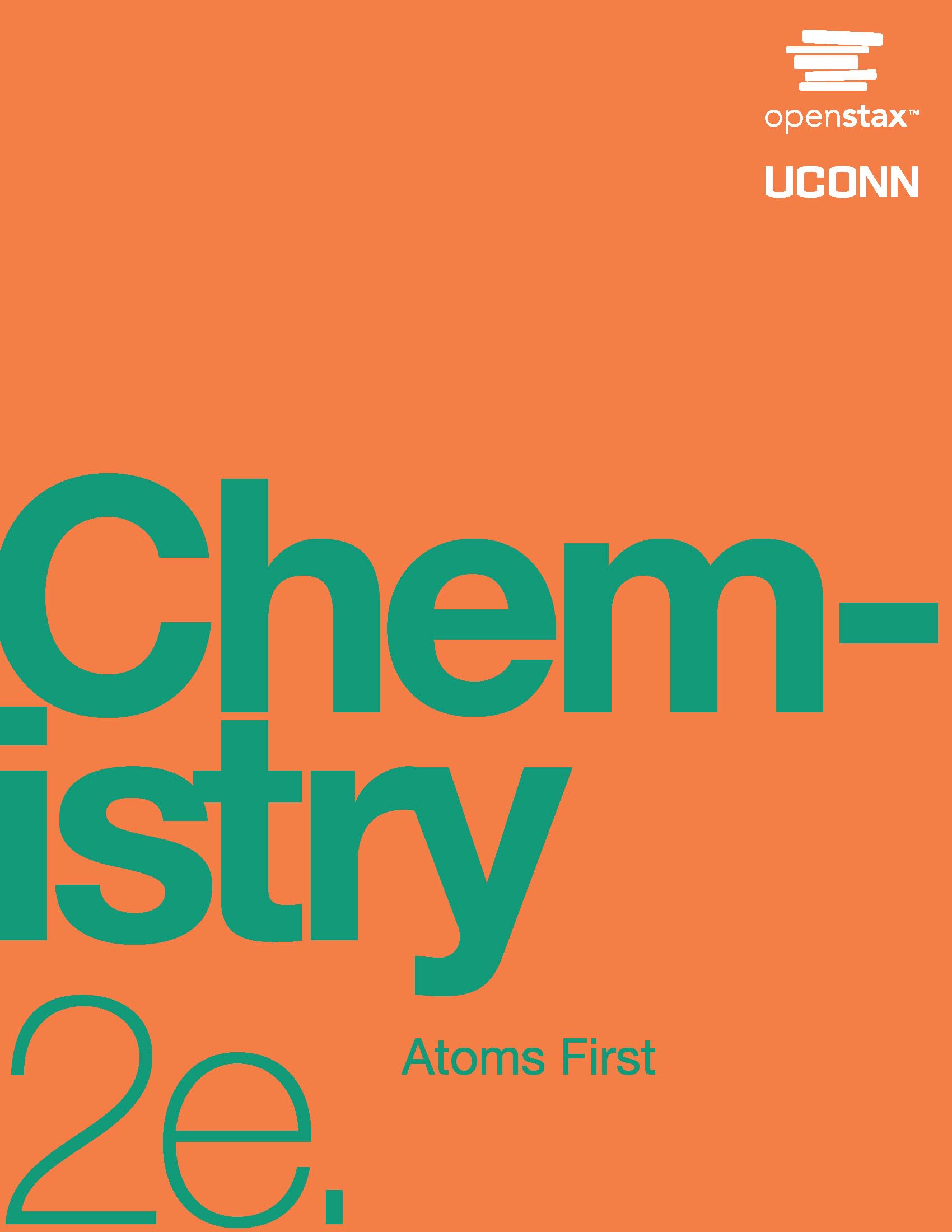Chemistry: Atoms First 2e by OpenStax (Official Print Version, hardcover, full color),Used
