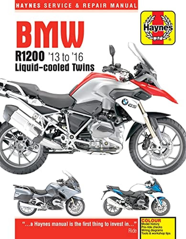 BMW R1200 dohc liquidcooled Twins (13  16) Haynes Repair Manual (Paperback),Used