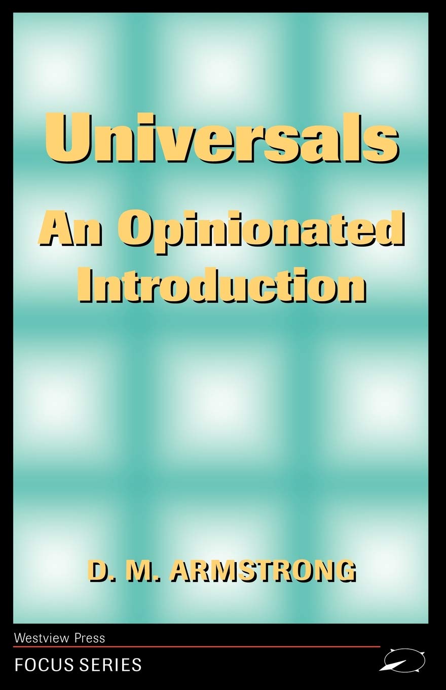 Universals: An Opinionated Introduction