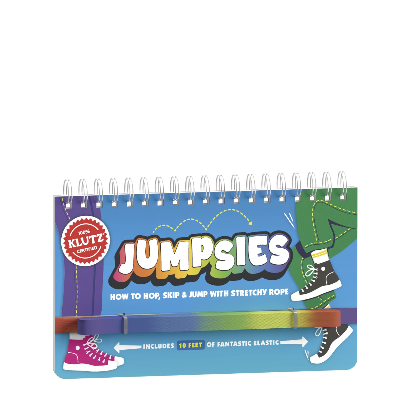 Jumpsies: How To Hop, Skip & Jump With Stretchy Rope,New