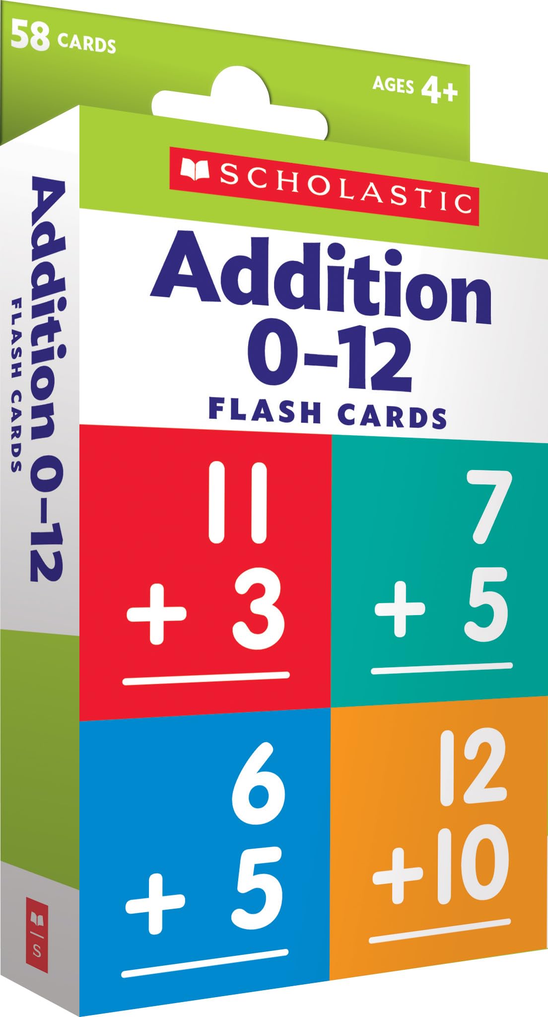 Flash Cards: Addition 012,New