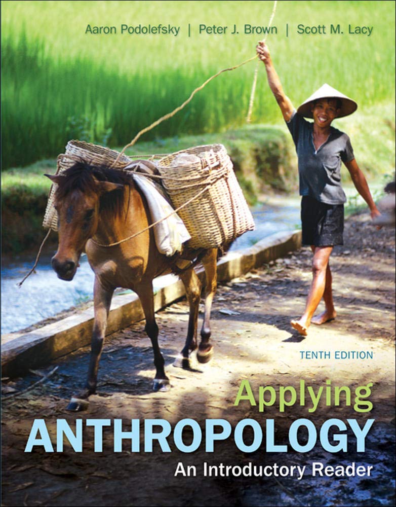 Applying Anthropology: An Introductory Reader,Used