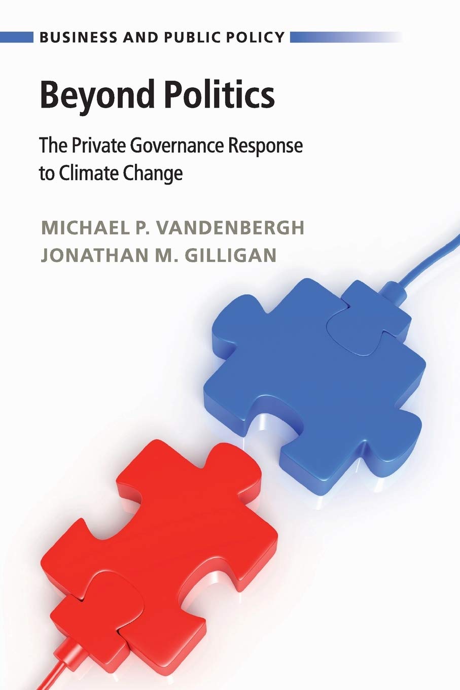 Beyond Politics: The Private Governance Response to Climate Change (Business and Public Policy),Used