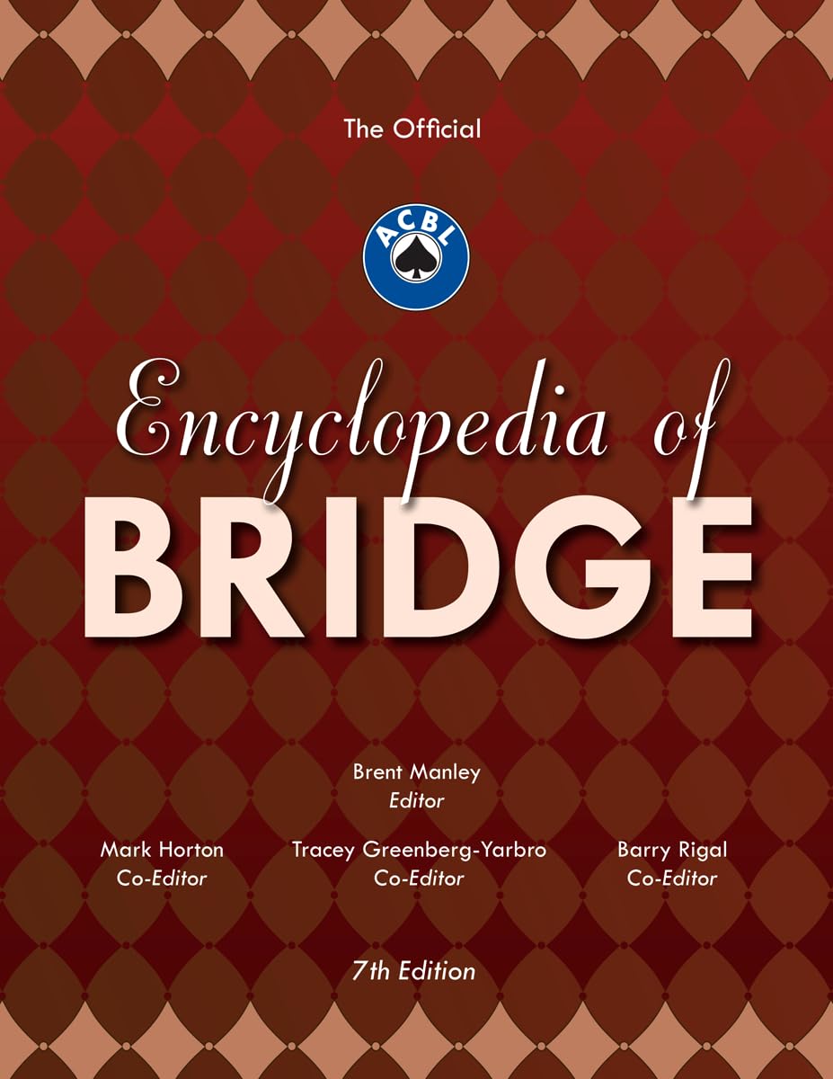 The Official ACBL Encyclopedia of Bridge,Used