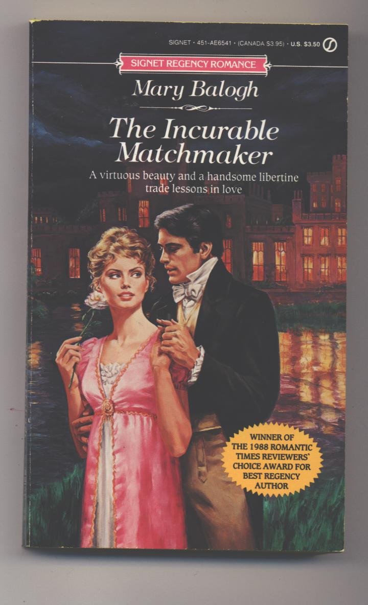 The Incurable Matchmaker (Signet Regency Romance),Used